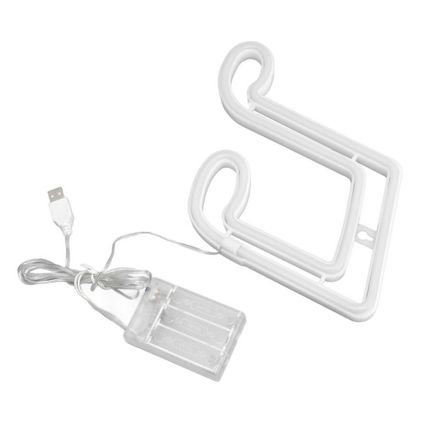 Nota Musical Neón, LED Nota Musical Neón 50000H Larga Vida Artística IP45 Impermeable Colgante De Pared Para Fiesta De Bodas