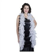 Zucker Feather Products Light Weight Chandelle Feather Boas - Silver