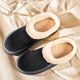 thumbnail image 5 of Pantufla Zapatillas de dormitorio para hombre, zapatillas de casa de felpa antideslizantes, acogedoras para invierno, interior y exterior Likrtyny Tenis De Mujer Tenis De Hombre, 5 of 8