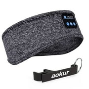 Sleep Headphones Wireless Bluetooth Sports Headphones Headband Earphones with Built-in Speakers for Sleeping, Running, Yoga