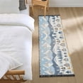 thumbnail image 3 of Yayeee Runner Rug for Bedroom 2'x6' Machine Washable Hallway Non Slip Mat, Winter Village Serenity, 3 of 8