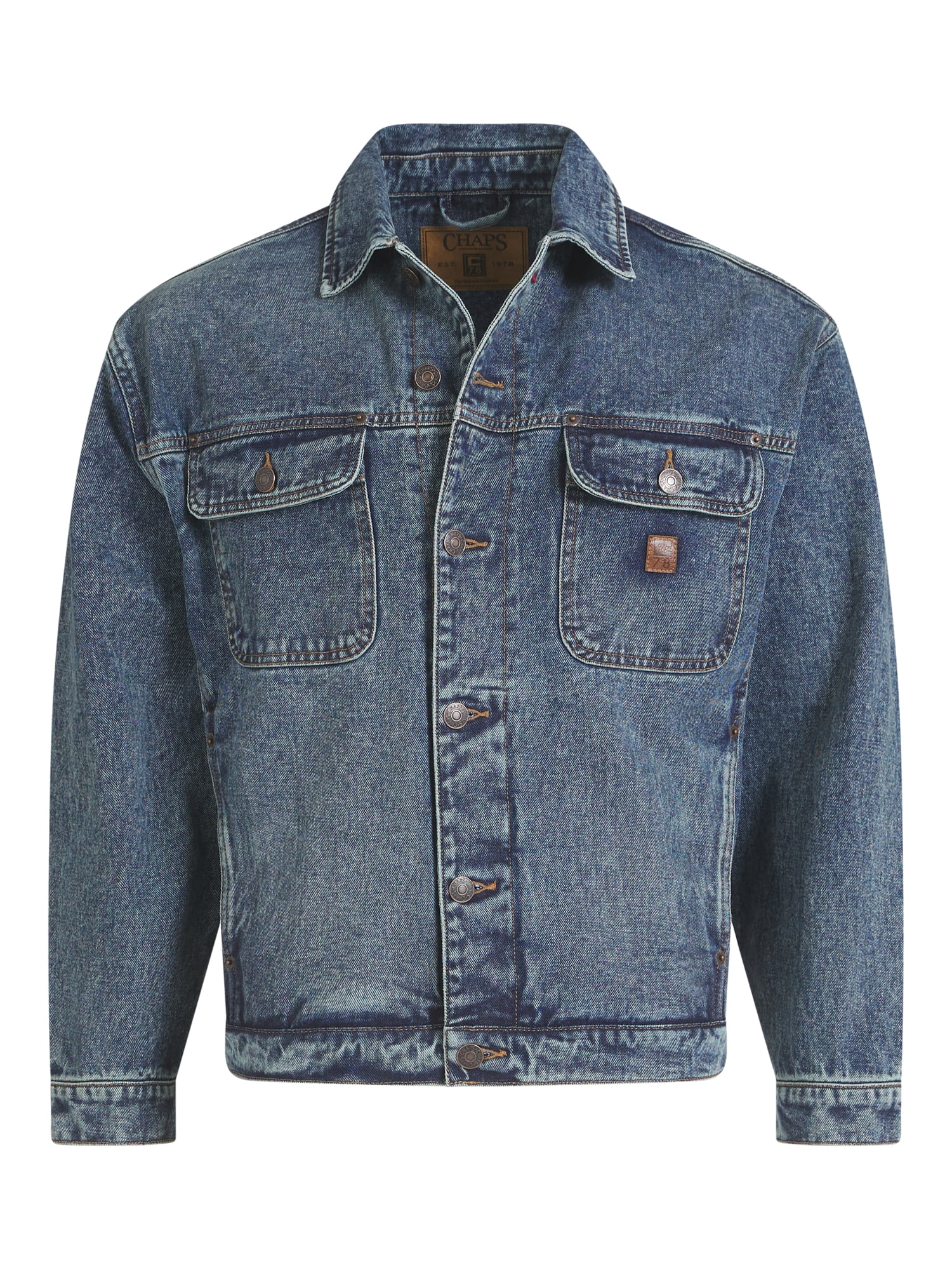 Chaps Men’s and Big Men’s Heritage Denim Jacket, Sizes S–2XL