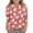 Pink, variant on Grblisyd Girls Shirts Size 10-12 3/4 Sleeve Cute Animal Print T Shirts Kids Crewneck Casual Tops Graphic Tees