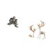 thumbnail image 5 of Elegante escultura de fusión de búho y Figura moderna de animal para decoración de mesa, sala de estar u oficina. Adorno artesanal coleccionable, 5 of 8