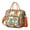 Orange-4, variant on Palm Leaf Leakproof Cooler Bag - 4-Layer Insulated Lunch Tote with Shoulder Strap for Men, Women, Travel