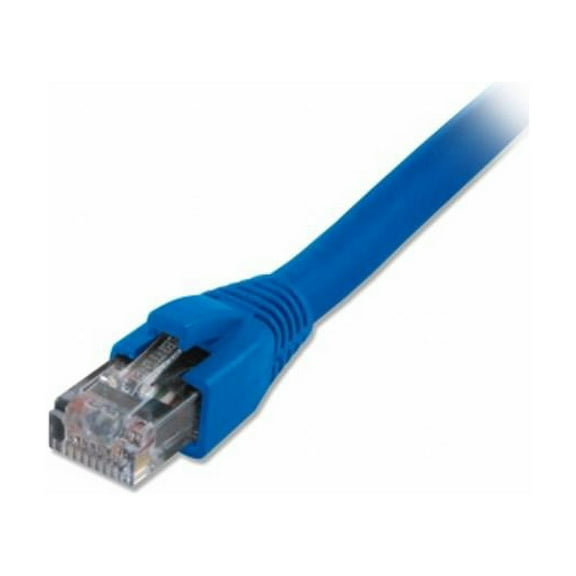 Comprehensive Category-6SHP-35WHT Category-6 Snagless Solid Plenum Shielded White Patch Cable - 35 ft.