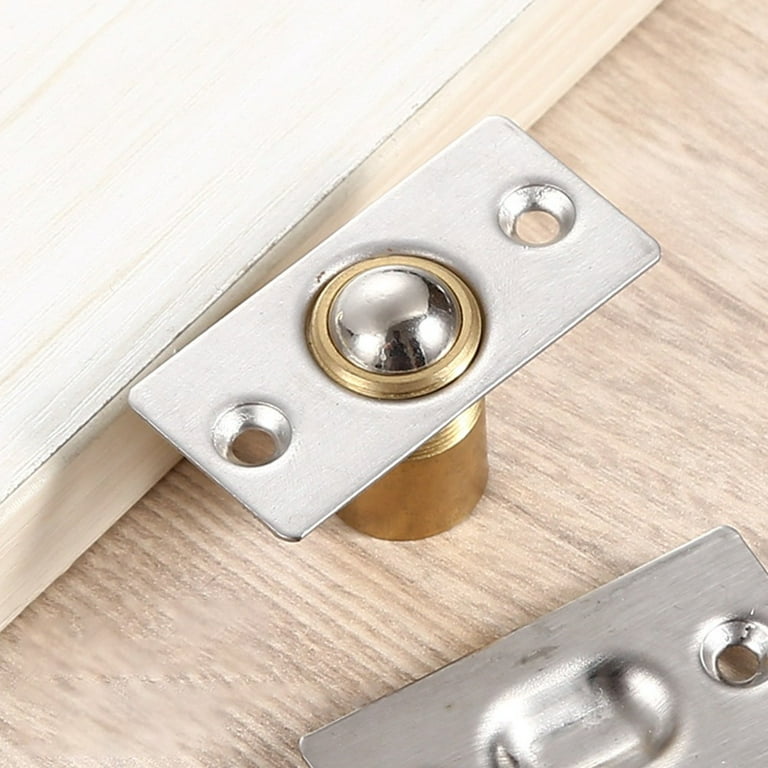 Spring Invisible Wooden Cabinet Door Beads Lock Closet Ball Catch