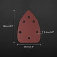 thumbnail image 7 of LEONTOOL 30 Pcs Mouse Sander Sandpaper 800 Grit 6 Hole Mouse Sander Pads Hook and Loop Sandpaper for Mouse Sander Detail Sander Sandpaper Sanding Disc, 7 of 7