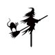 thumbnail image 1 of Decoración de Terror de Halloween para Colgar En La Pared, Complemento para Patio y Jardín., 1 of 4