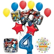 The Ultimate Transformers 4th Birthday Party Supplies and Balloon Decorations