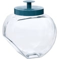 thumbnail image 2 of 1/2-Gallon Candy Jar, Teal, 2 of 2