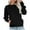 Black, variant on fartey Womens Sweatshirts Round Neck Solid Color Top Trendy Pullover Sweatshirt Long Sleeve Casual Shirt Blouse with Pockets