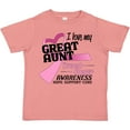 thumbnail image 3 of Inktastic I Love My Great Aunt-breast Cancer Awareness Boys or Girls Toddler T-Shirt, 3 of 5