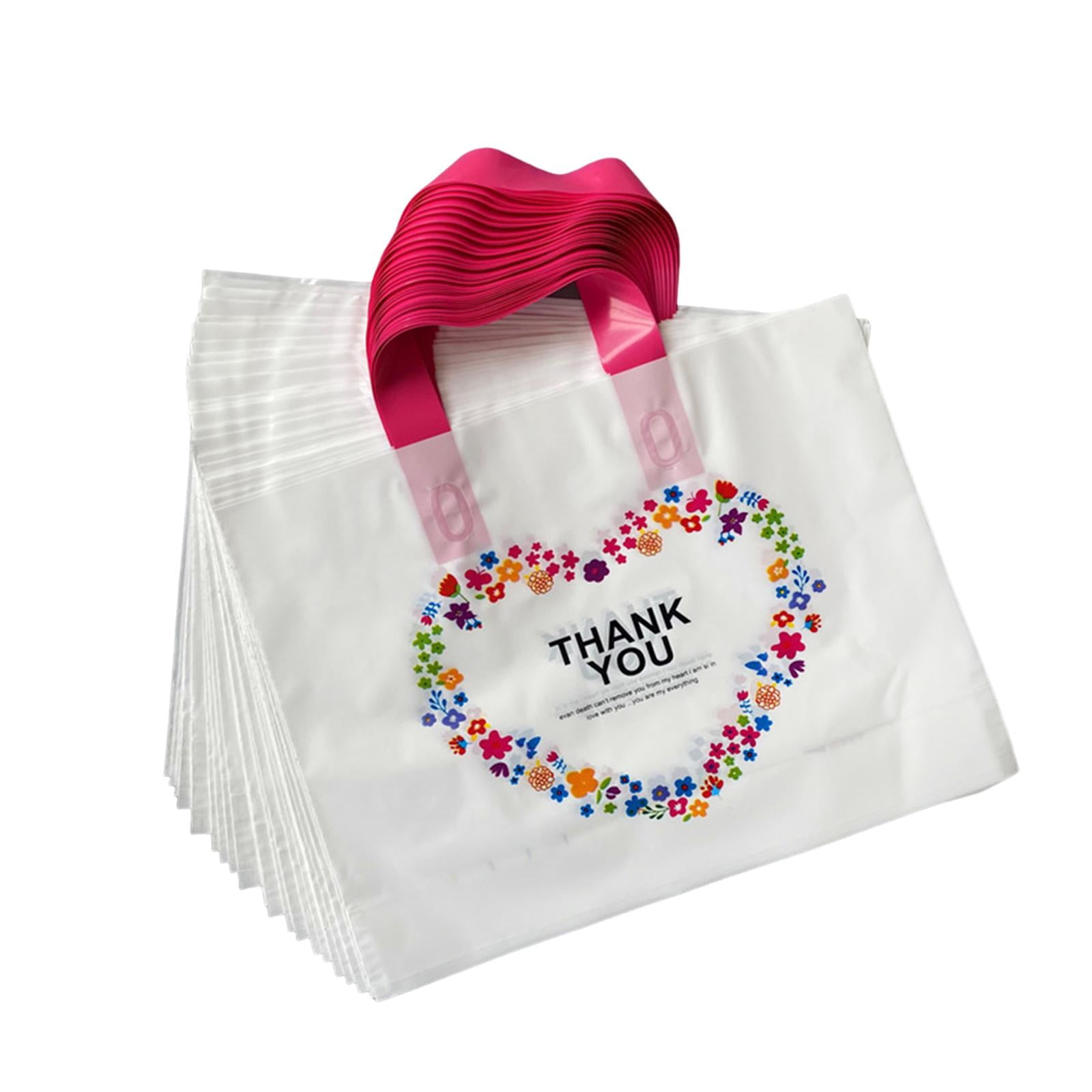Abbraccia 50Pcs Shopping Handbags Multipurpose Garment Bags for Travel Outdoor Camping 30cmx20cmx9cm