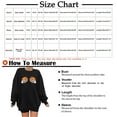 thumbnail image 4 of ZKCCNUK Hoodies Sweatshirt for Women with Pocket Crop Workout Pullover Lg Sleeve Turtleneck Hooded Casual Blouse Tops, 4 of 4