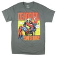 thumbnail image 5 of Marvel Deadpool and Wolverine Did We Just Become Best Bubs Adult T-Shirt, 5 of 5