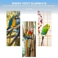thumbnail image 3 of OULII Nido Suspendido Azul Para Pájaros Con Material Resistente Y Para, 3 of 6