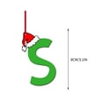thumbnail image 2 of Zatoumnr Acrylic Christmas Letter Ornaments Hanging Christmas Tree Ornaments Clear Decorations for a Sparkling Festive Season Christmas Gifts Family Christams Holiday Supplies, 2 of 9