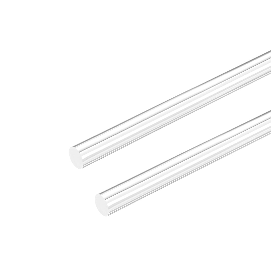 10mm Dia 20" Length Acrylic Round Rod,Clear Acrylic Plexiglass Rods