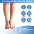 thumbnail image 2 of Hehanda Calf Compression Sleeves For Men & Women (20-30mmHg) - Leg Compression Sleeve - Footless Compression Socks for Shin Splint &Varicose Vein, 2 of 8