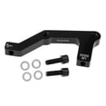 thumbnail image 2 of Guardoinrt Durable Bicycle Bike Disc Brake Mount Adapter Reliable Caliper PM to IS Conversion Black Rear 1Set, 2 of 6