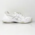 thumbnail image 1 of Asics Womens Gel Dedicate 7 1042A167 White Running Shoes Sneakers Size 8.5, 1 of 6