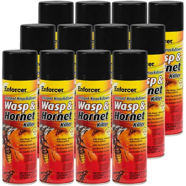 Zep Enforcer Yellow Jacket Wasp And Hornet Killer 16 Oz Ewhik16 Case Of 12 Walmart Com