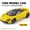 720S Yellow, variant on 1:24 Senna GTR 720S Miniature Model Alloy Diecast Sports Car Toys Front Wheel Steering Sound Light Pull Back Boys Festival Gifts