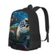 thumbnail image 1 of Balery Ocean Coral Turtle Mochila para hombre y mujer - Tela Oxford 600D resistente - Gran capacidad, resistente al agua, ideal para la escuela, viajes y senderismo, 1 of 6