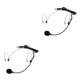 thumbnail image 3 of Matsuzay Gancho para la oreja doble Auriculares con cable Micrófono tipo diadema Negro XLR Type1, 3 of 6