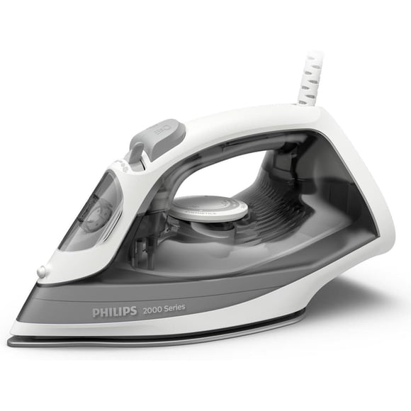 Philips Plancha de vapor serie 2000 - Vapor continuo de hasta 25 g/min. 2000 W. Depósito de agua de