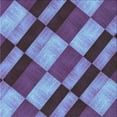 thumbnail image 1 of Ahgly Company Machine Washable Indoor Square Transitional Sky Blue Area Rugs, 7' Square, 1 of 7