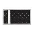 thumbnail image 2 of JIALIOU Nylon Trifold Card Wallet with ID Window Zipper Pocket for Men Women Teen Soft Pink Star Flower, 2 of 7