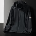 thumbnail image 2 of Levmjia Men's UPF50+ Sun Protection Hoodie Nylon Spandex Lightweight Jacket Quick-Dry Outdoor Windbreaker Fishing Hiking Skin Coat Breathable Hooded Jacket M-5XL, 2 of 8