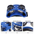 thumbnail image 3 of Phenofice 2Pcs Foot Tambourine Bells Musical Toys Plastic Blue for Performance Use, 3 of 8
