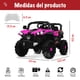 thumbnail image 2 of Kids House Carrito Montable Buggy Rocket 12V para Niños, Motor Dual, Control Remoto, Puertas Dobles, Luces LED, Música, Avance y Retroceso, Bluetooth, Batería Recargable, Seguro y Divertido, 2 of 5