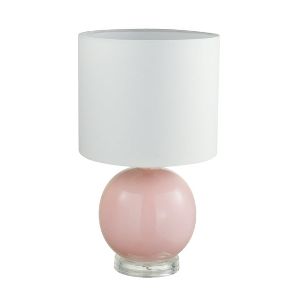 Globe Electric Camille 18 In Blush, Camille Textured Ceramic Table Lamp