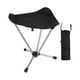 thumbnail image 5 of Taburete de camping Silla de camping Pequeña silla plegable para senderismo Pesca Barbacoa Negro, 5 of 8