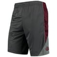 thumbnail image 2 of Men's Colosseum Charcoal Montana Grizzlies Turnover Team Shorts, 2 of 3
