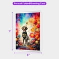 thumbnail image 5 of Hello 2025 German Shorthaired Pointer Celebrates Happy New Year Firework Balloon 5x7in Folded Greeting Card GSP Lover Dog Gift Single Note Card with Envelope - 02024, 5 of 5