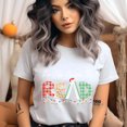 thumbnail image 2 of Tis The Season To Read T-Shirt | Cute Book Lover Tee | Plaid Reading Shirt, Black, Size S, 2 of 6