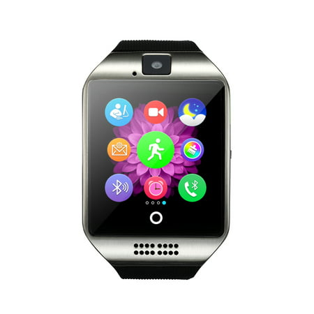 Bluetooth Smart Watch Phone Mobile Phone Unlocked Universal GSM Bluetooth 4.0 NFC Music Player Camera Calendar Stopwatch Sync for Android iPhone Google Huawei Smartphones Plus Backup (Best Gps App For Android Smartphone)