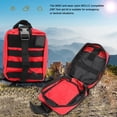 thumbnail image 4 of MOLLE Kit de Suministros Militares de Primeros Auxilios Estuche Impermeable Múltiples Bolsillos y Soporte Flexible Bolsa de Almacenamiento de Medicamentos para Situaciones de, 4 of 8
