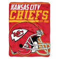 thumbnail image 1 of 1NFL-05903-0007-RET NFL - Kansas City Chiefs Micro 40 Yard Dash Throw Blanket, 1 of 1