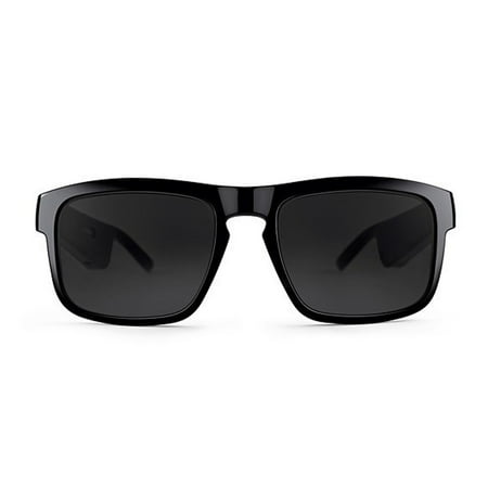 Bose - Frames Tenor — Rectangular Bluetooth Audio Sunglasses - Black