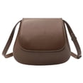 thumbnail image 1 of Bolso para Mujer Bandolera PU Con Correa Ajustable para El Hombro (marrón), 1 of 9