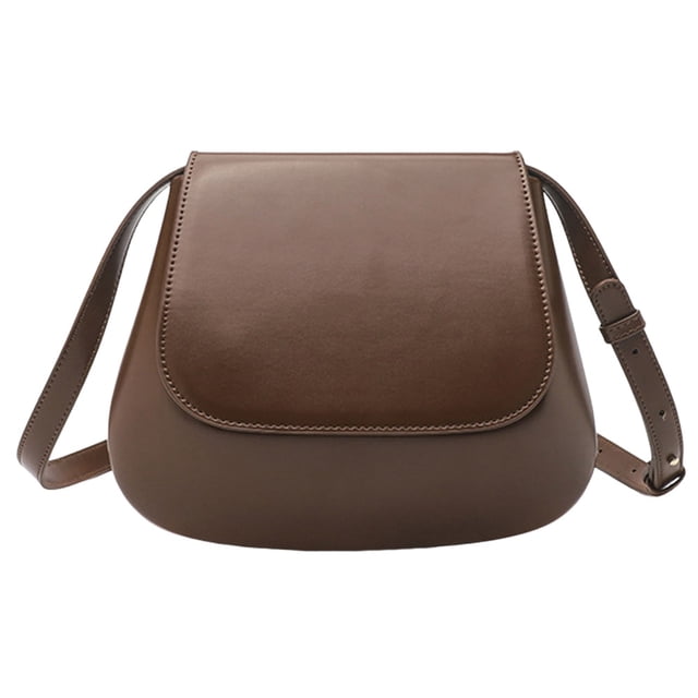 Bolso para Mujer Bandolera PU Con Correa Ajustable para El Hombro (marrón)
