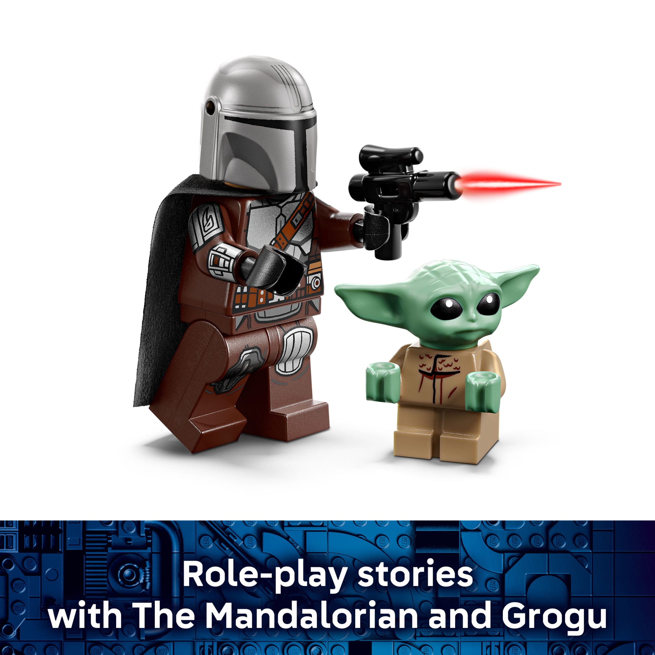 LEGO Star Wars La Moto Speeder de The Mandalorian y Grogu - Juguete de Construcción para Niños y Niñas, Mayores de 6 Años - Gran Regalo para Niños - Incluye 2 Figuras de Star Wars - 75436 6