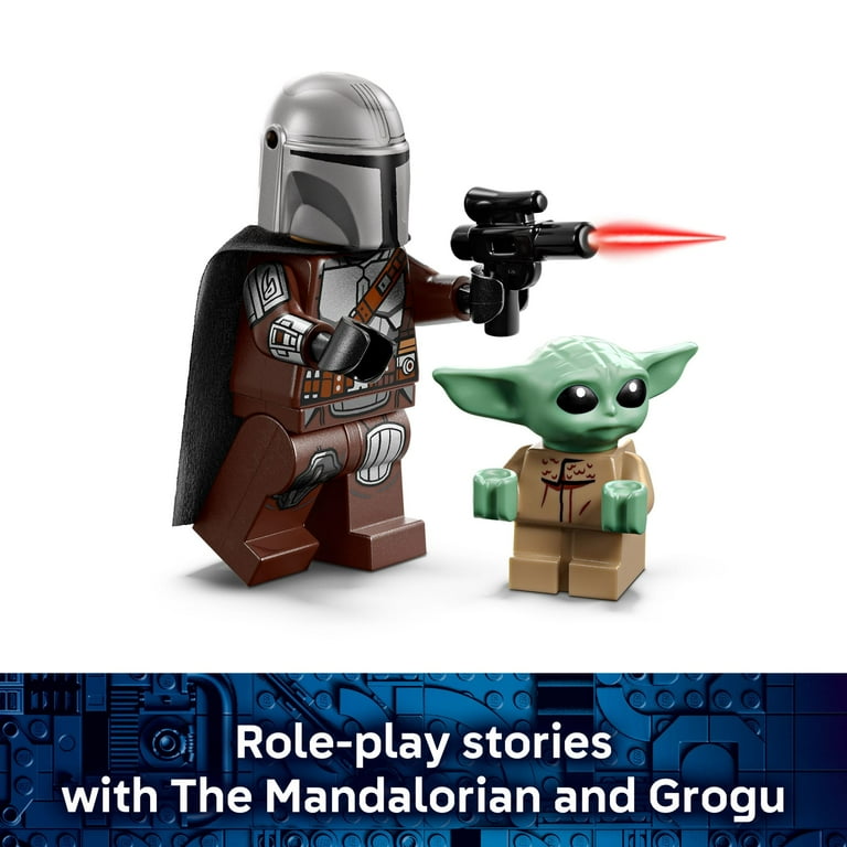 LEGO Star Wars The Mandalorian & Grogu's Speeder Bike - Building