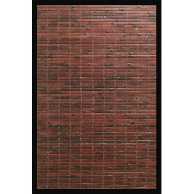 Anji Mountain AMB0085-0046 Cobblestone Bamboo Rug 4 x 6